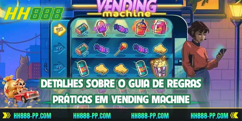 Detalhes sobre o guia de regras práticas em Vending Machine