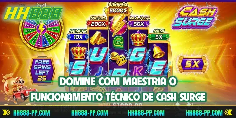 Domine com maestria o funcionamento técnico de Cash Surge