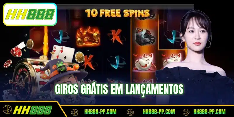 Giros grátis em lançamentos