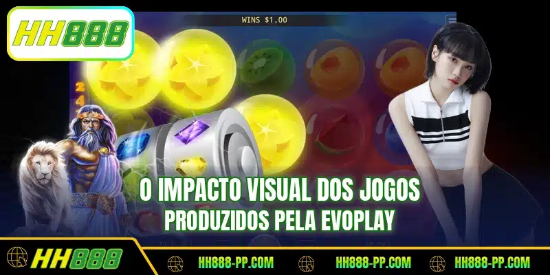 O impacto visual dos jogos produzidos pela Evoplay
