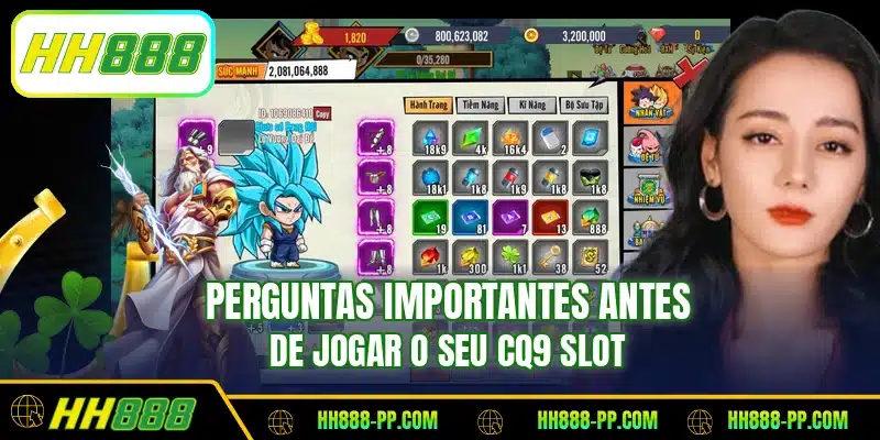 Perguntas importantes antes de jogar o seu CQ9 Slot